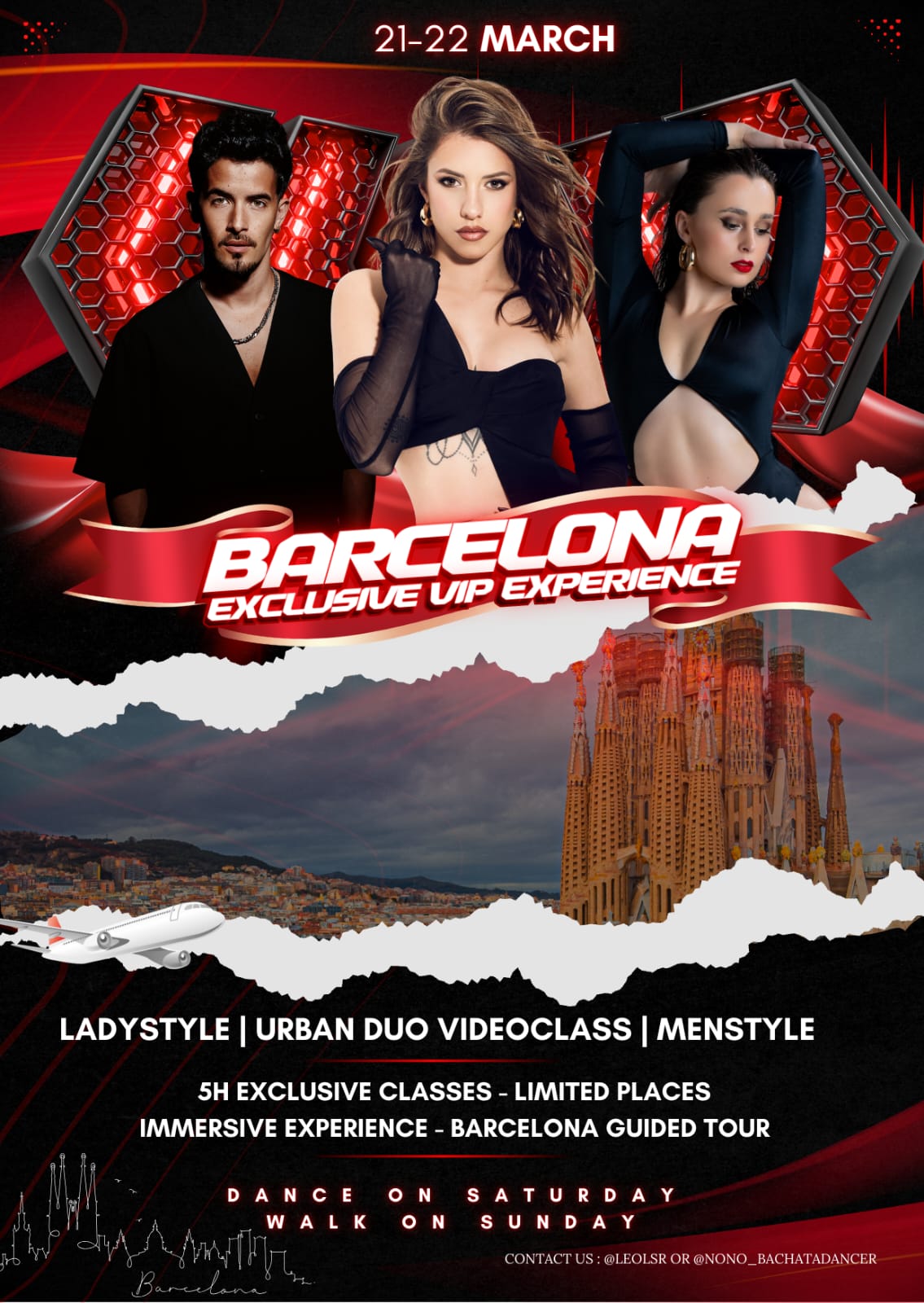 🔥 Barcelona Exclusive VIP Experience | March 21–22 🔥